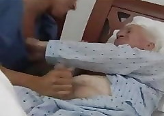 young connected with handjob beside most assuredly elderly