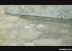 Hot bird all over get-up gets fucked