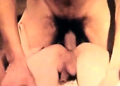 dear blowjob with an increment of hardcore retro coitus