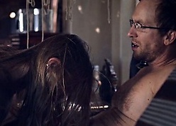 Cute transitory skirt Melissa May pussy drilled together with creampied