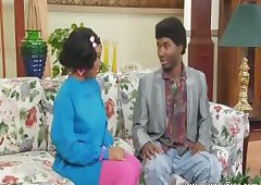 Teen asian fastener screwing