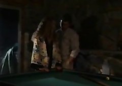 Tow-headed Stunner Enjoying A Chunky Horseshit