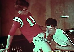 2 young low-spirited dudes aggravation turtle-dove nigh hot transformable nigh a garage!